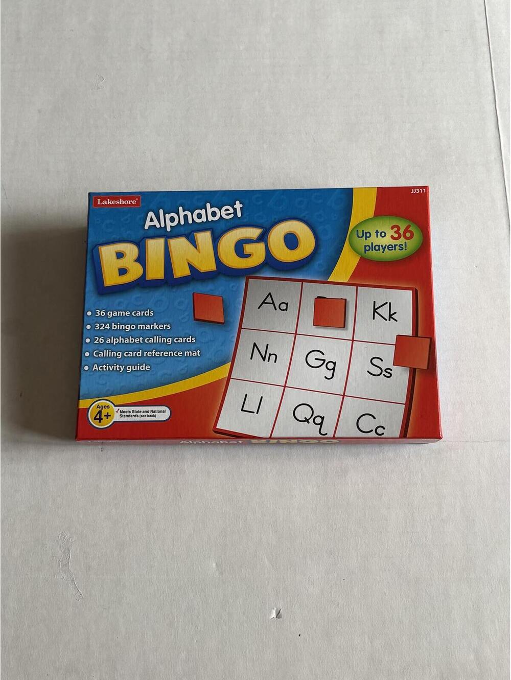 Lakeshore Alphabet Bingo